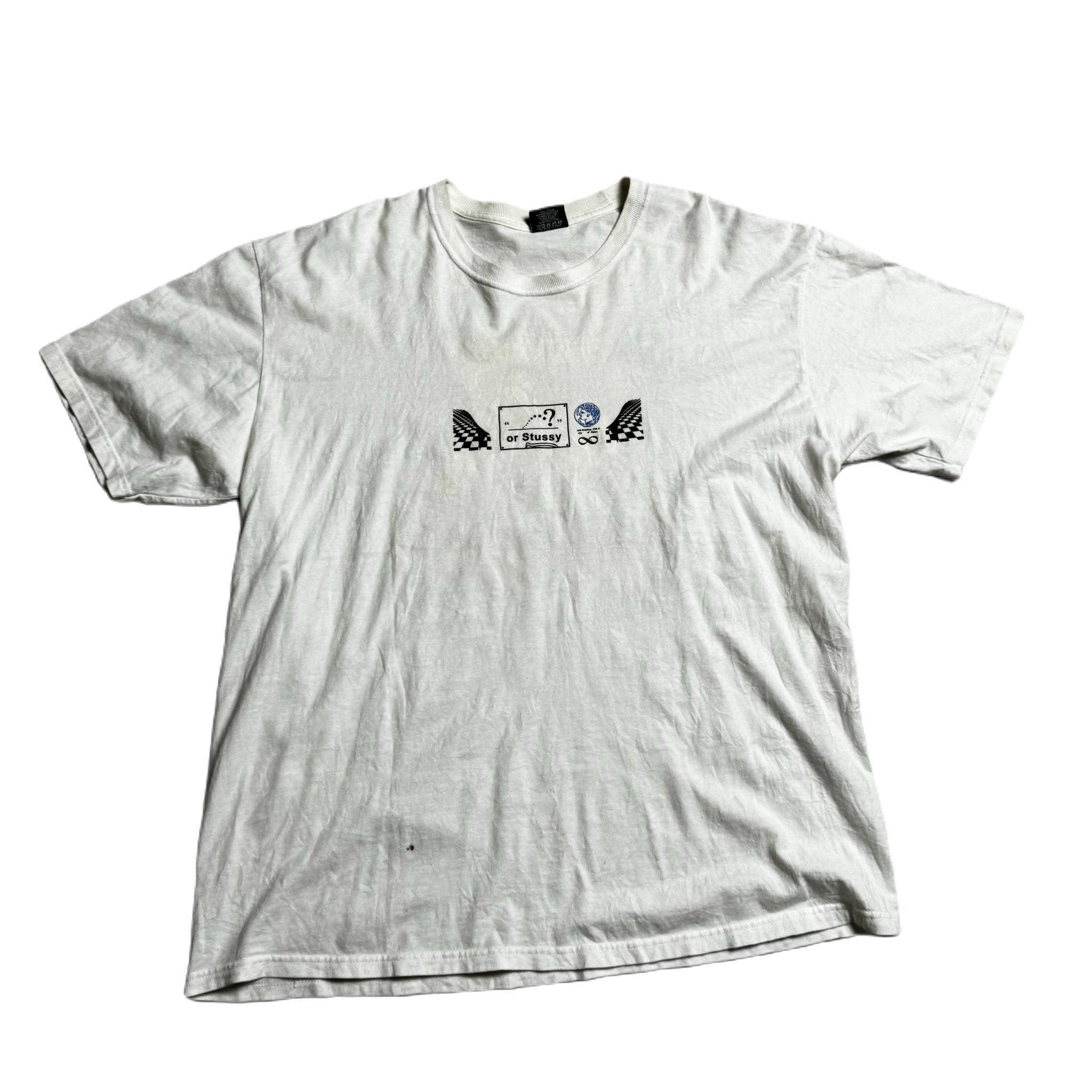 White Stussy Tee - XL