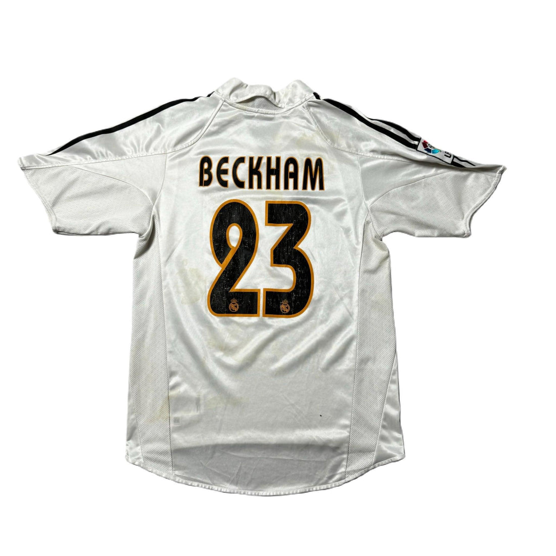 2004 - 05 Real Madrid Home 'Beckham' Shirt - S