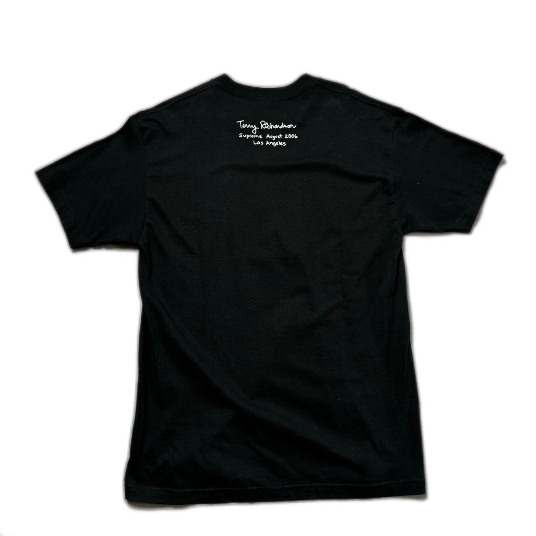 Brand New Black Supreme 2007 Terry Richardson Tee - L