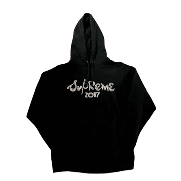 Black Supreme Hoodie - L