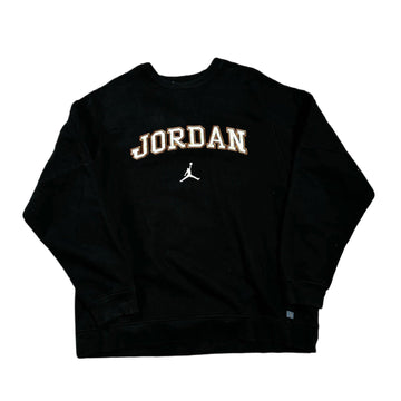 Vintage Black Jordan Sweatshirt - XL