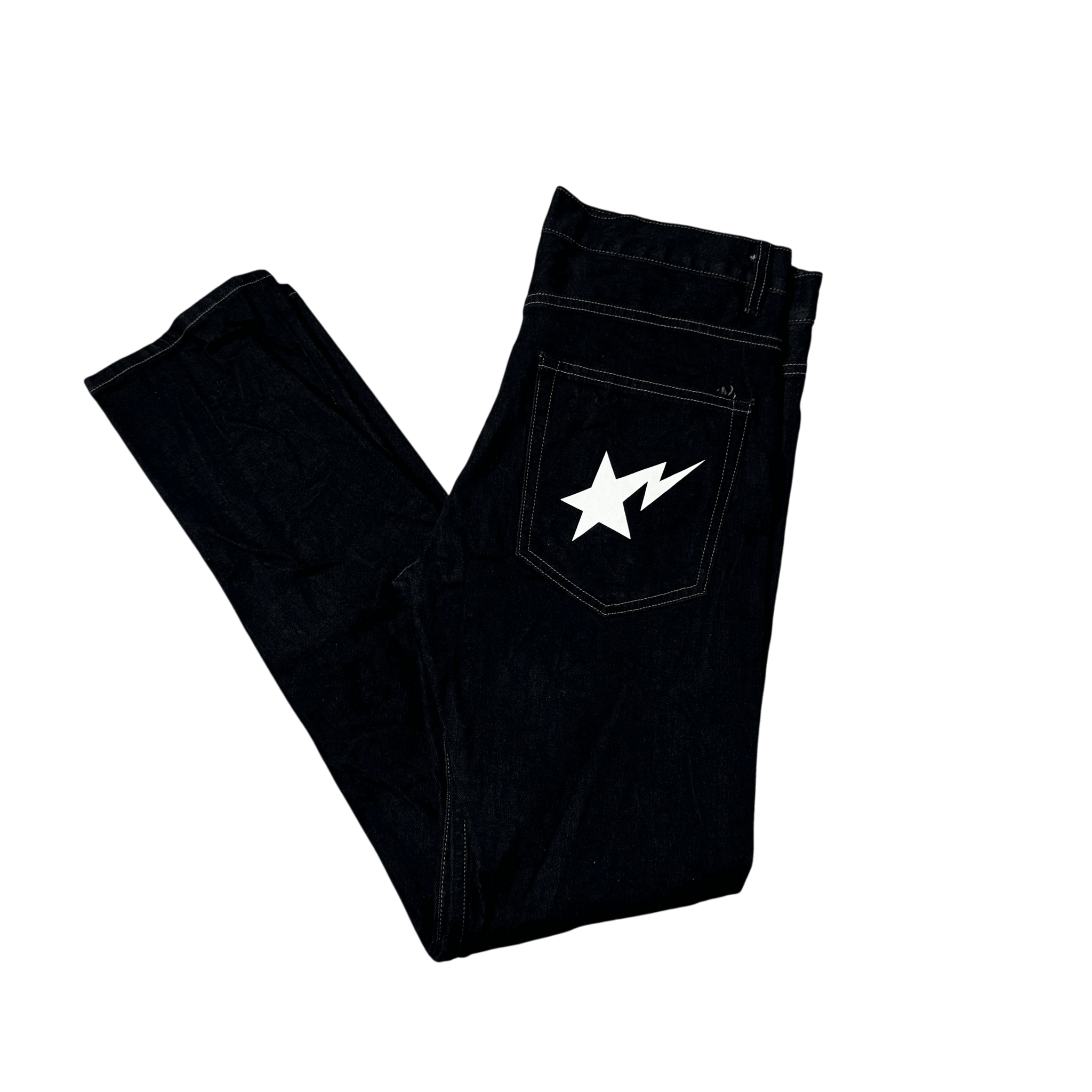 Black A Bathing Ape (BAPE) Jeans - M