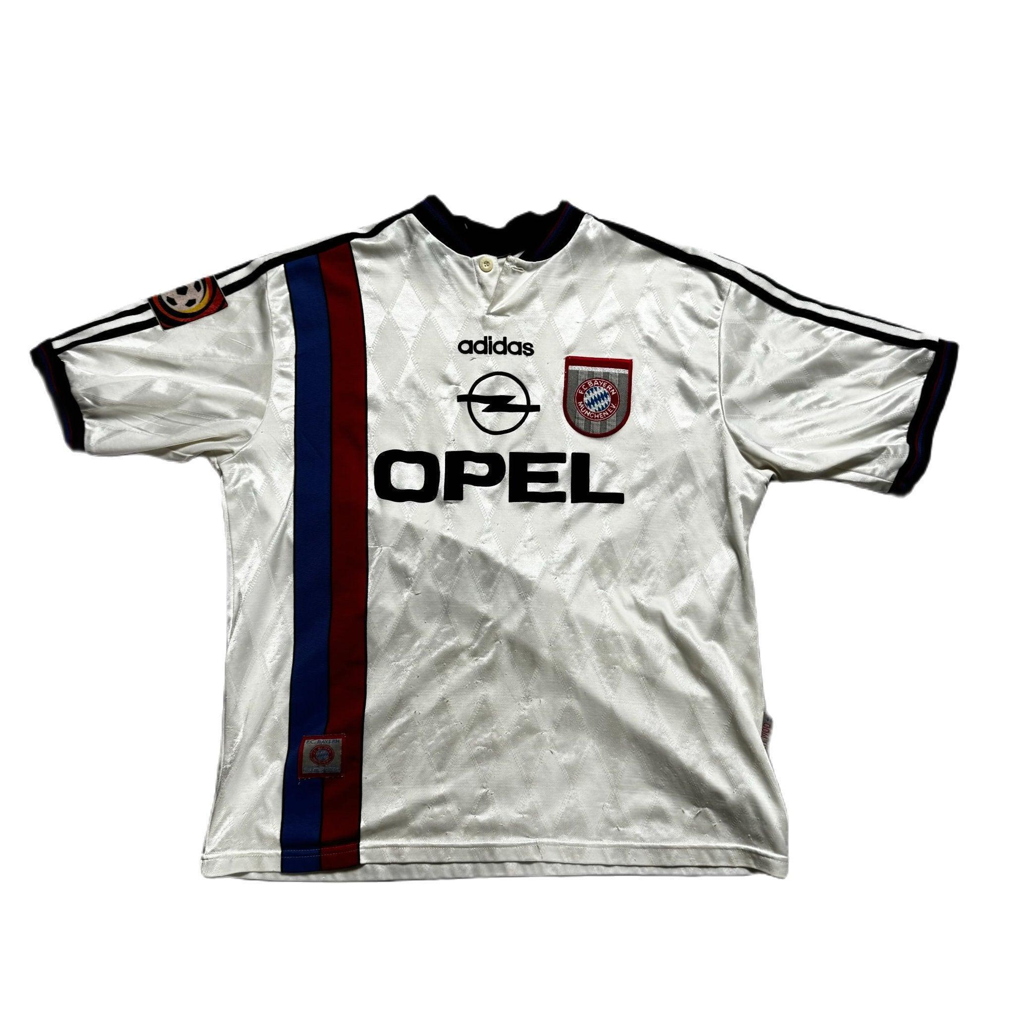 1996 - 98 Bayern Munich Away 'Nerlinger' Shirt - XL