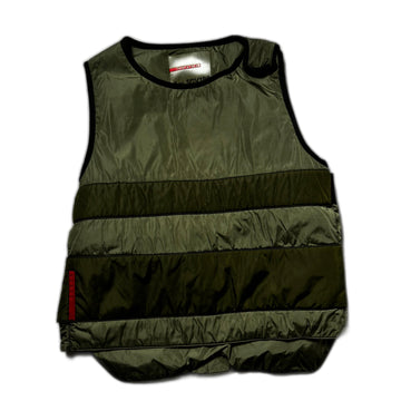 Vintage Green Prada Bulletproof Vest - M