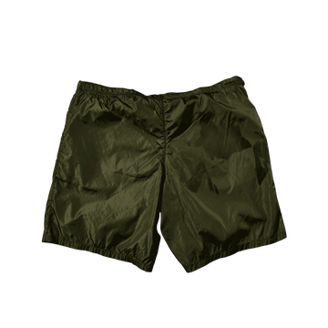 Vintage Green Nylon Shorts - 48