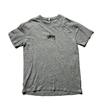 Grey Stussy Tee - L