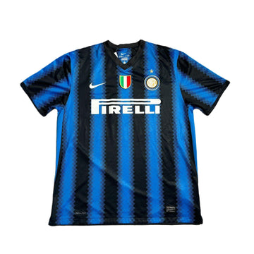 2010 - 11 Inter Milan Home Shirt - XL