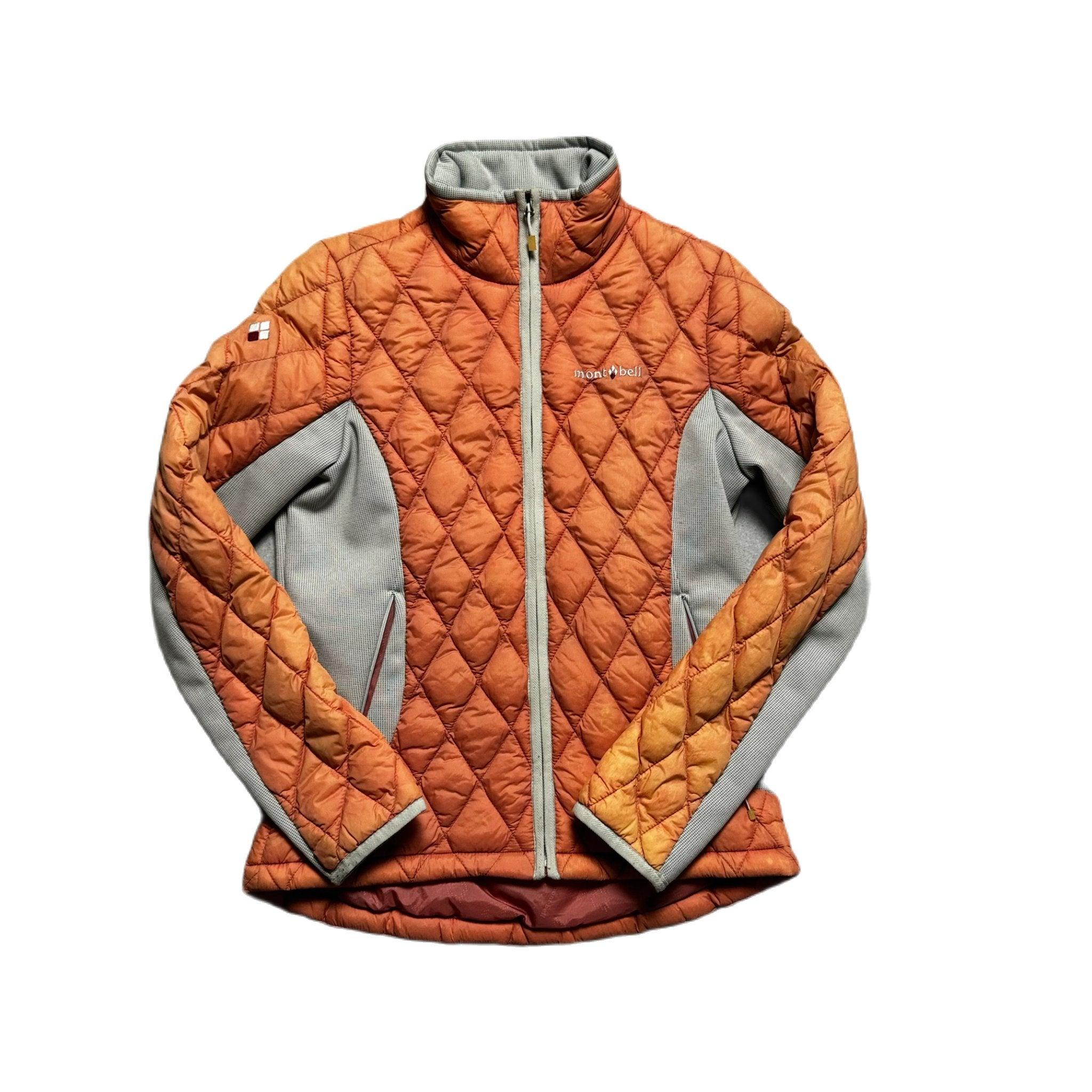 Orange/ Pink Montbell Puffer Coat - XS