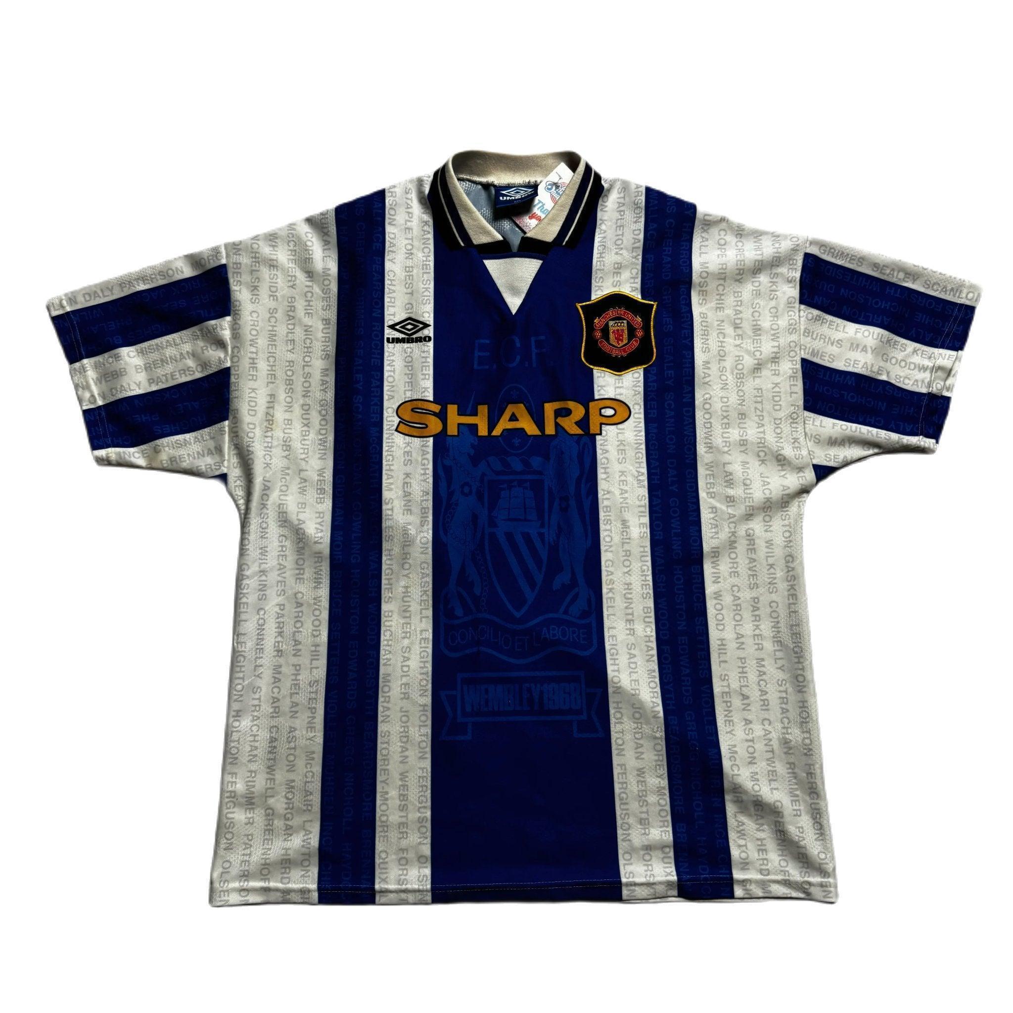 1994 - 96 Manchester United 3rd Shirt - XXL