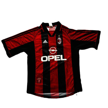 1998 - 99 AC Milan Home 'Shevchenko' Shirt -  L