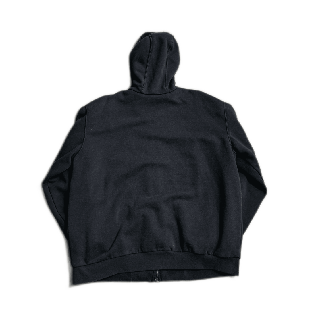 Black Carhartt Zip Up Hoodie - L