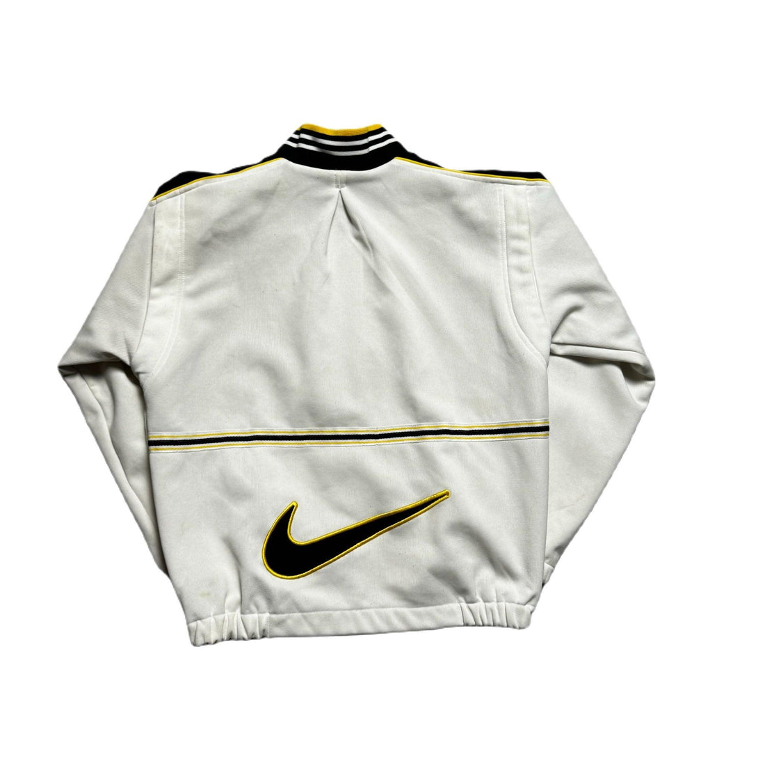 Vintage 90s White Nike Court Jacket - M