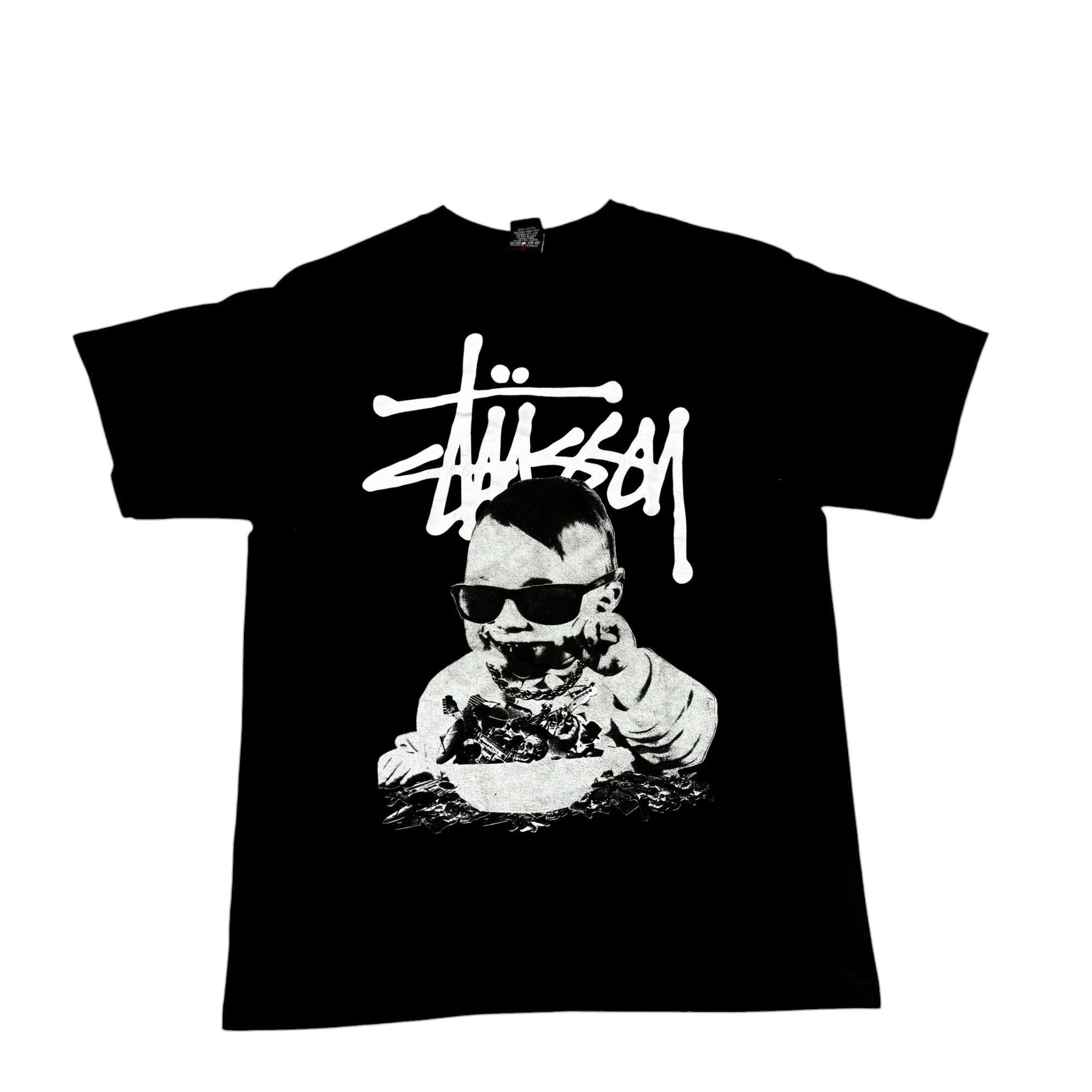 Black Stussy Tee - M