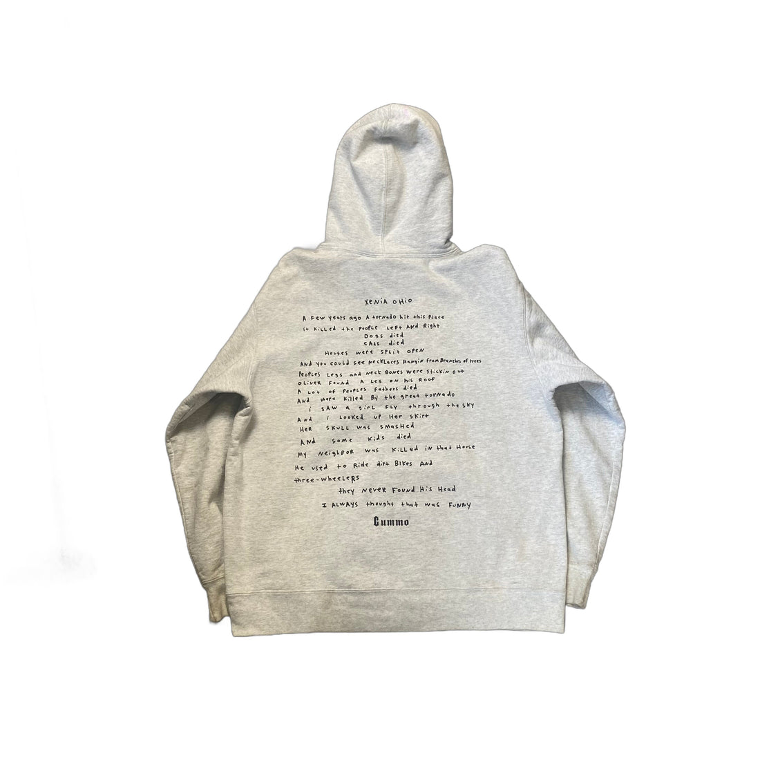 Grey Supreme Hoodie - L