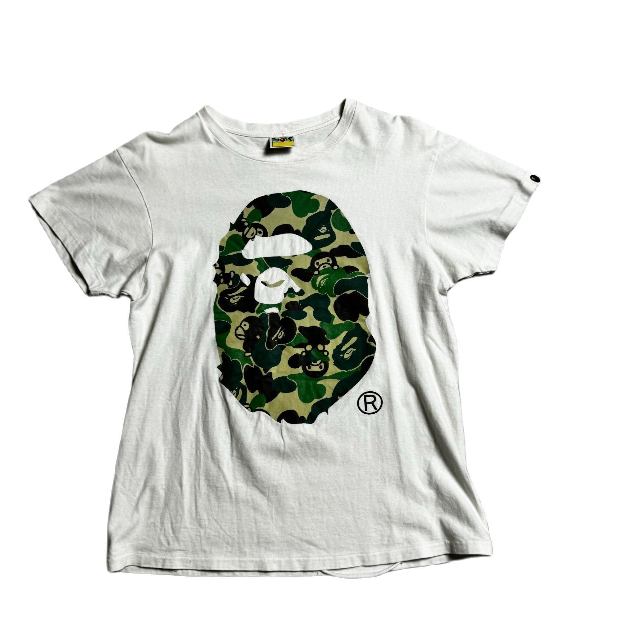 White A Bathing Ape (BAPE) Tee - L