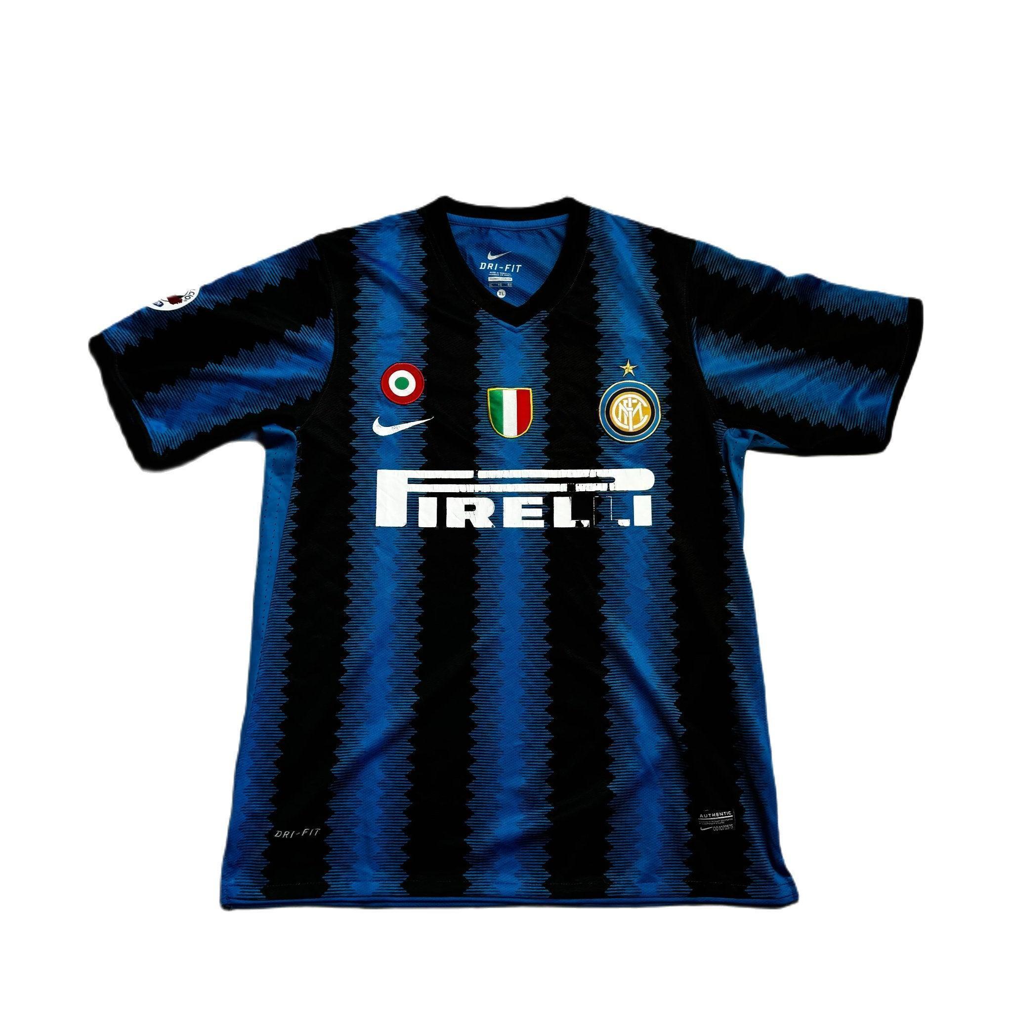 2010 - 11 Inter Milan Home Shirt - XL