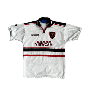 1997 - 98 Manchester United Away Shirt - Kids