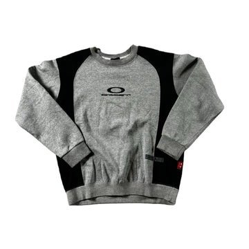 Vintage Grey Oakley Sweatshirt - L (Recommended Size - M)