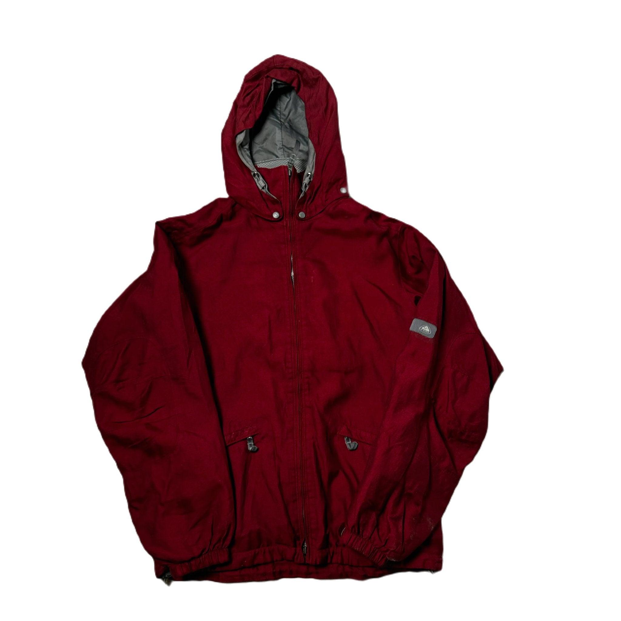 Vintage Burgundy Nike ACG Jacket - S