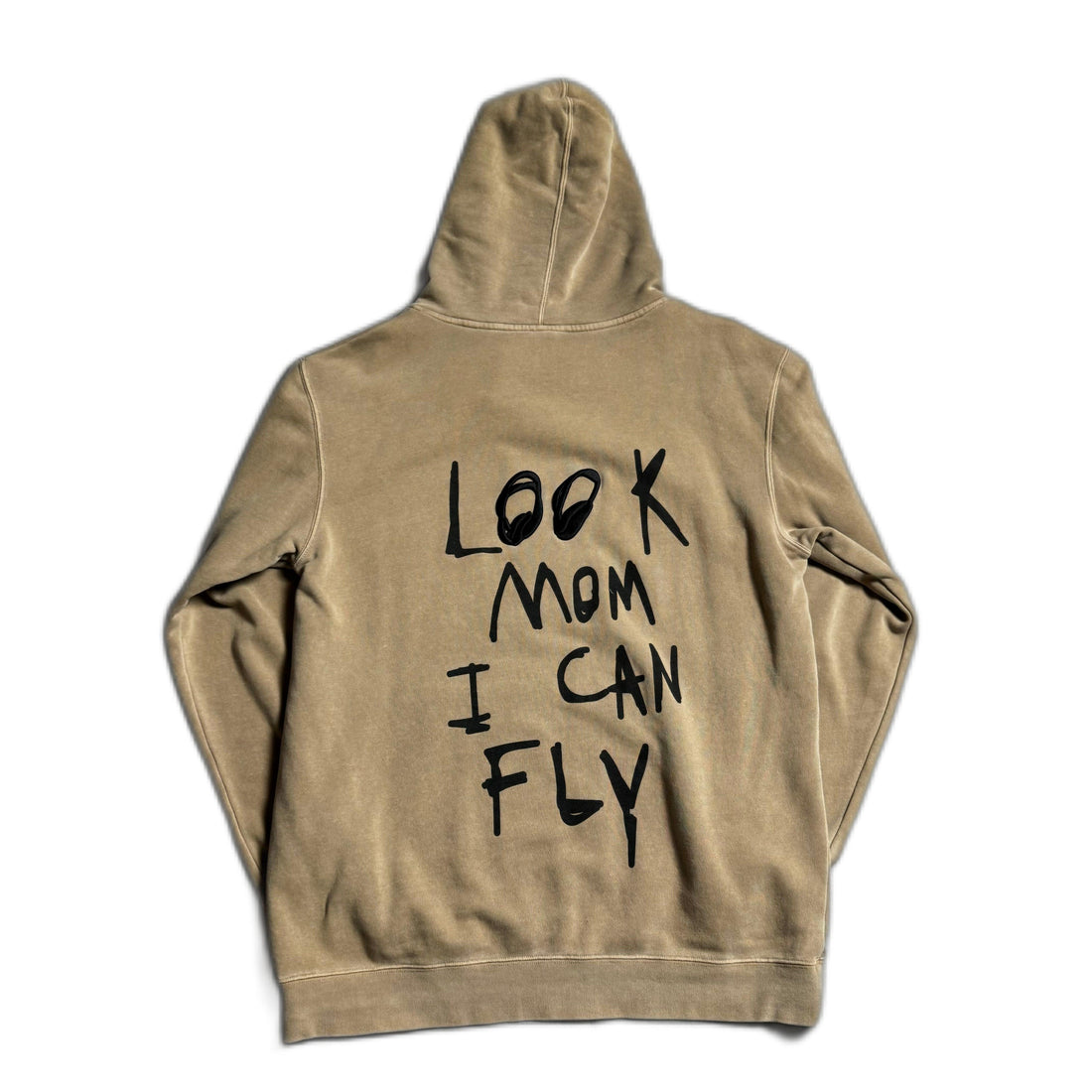 Beige Travis Scott Astroworld Hoodie - L