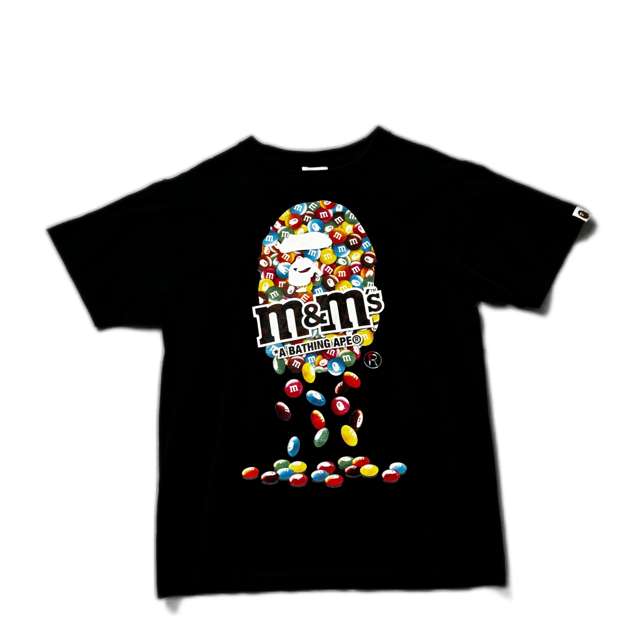 Black A Bathing Ape (BAPE) x M&Ms Tee - M