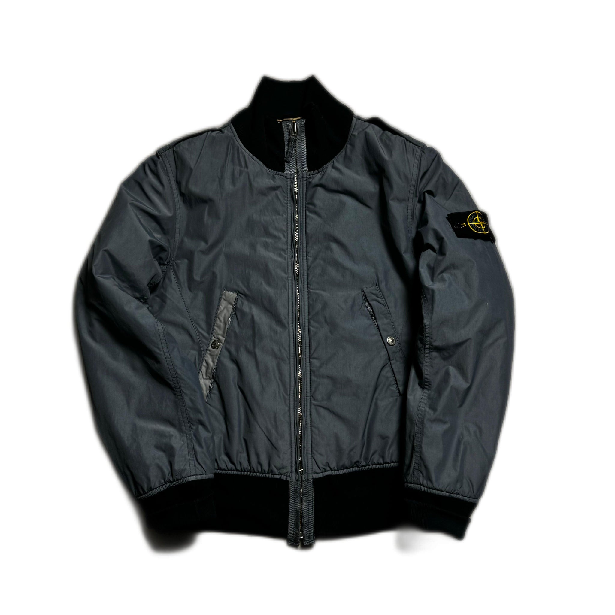 Blue Stone Island Coat - M