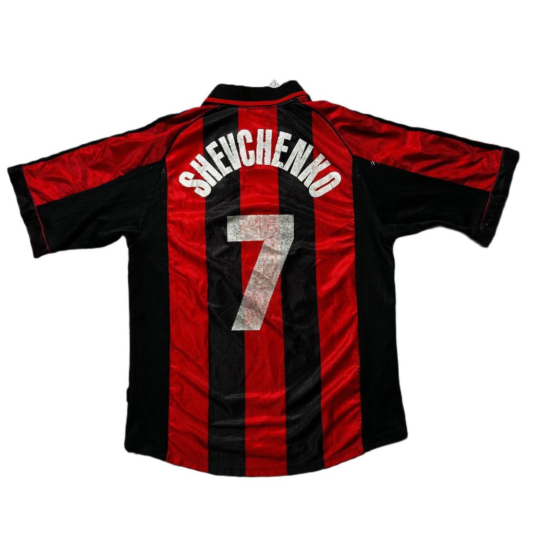 1998 - 99 AC Milan Home 'Shevchenko' Shirt -  L