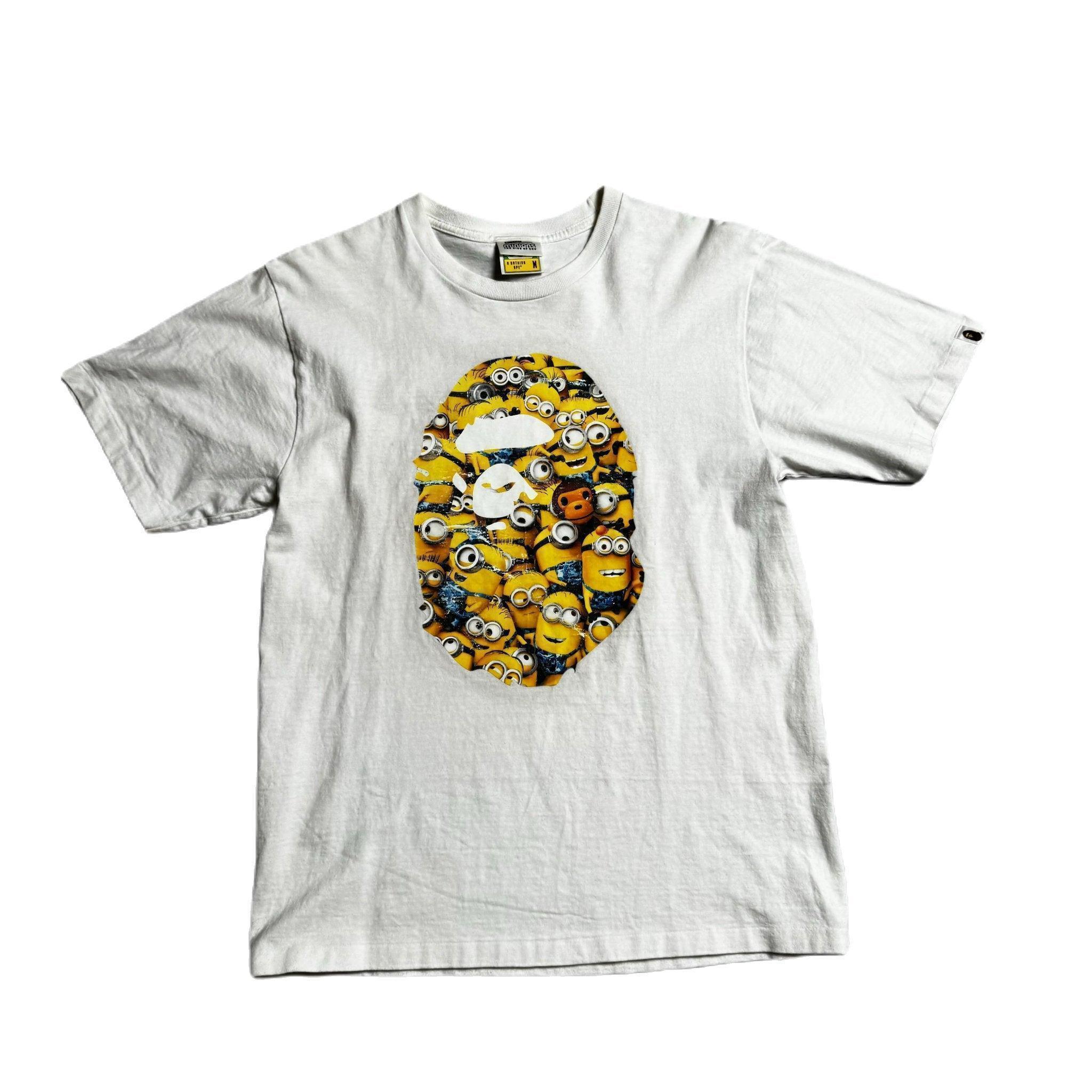 White A Bathing Ape (BAPE) x Minions Tee - M