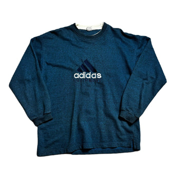 Vintage 90s Blue Adidas Equipment Sweatshirt - M