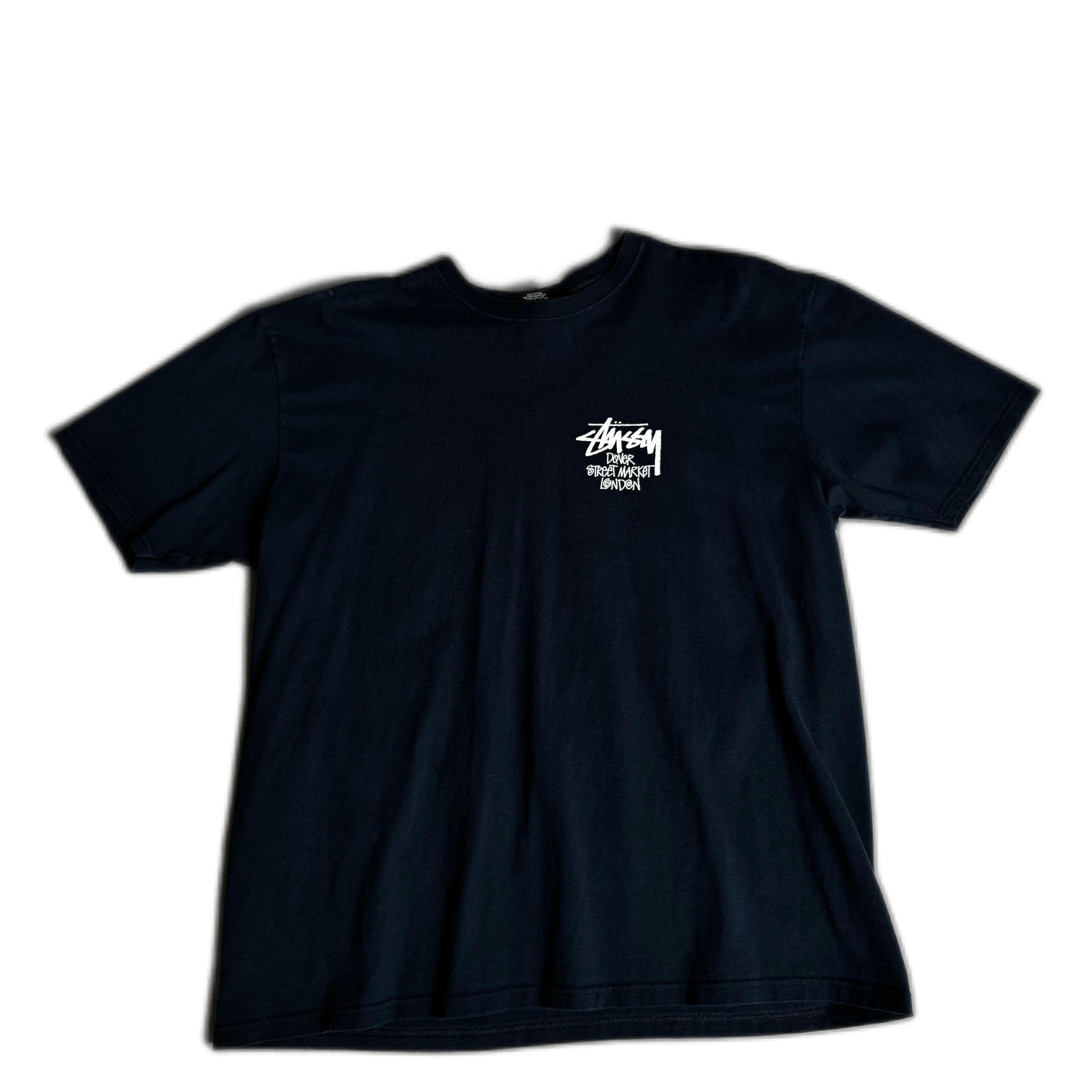 Navy Blue Stussy x Dover Street Market (DSM) Tee - XL