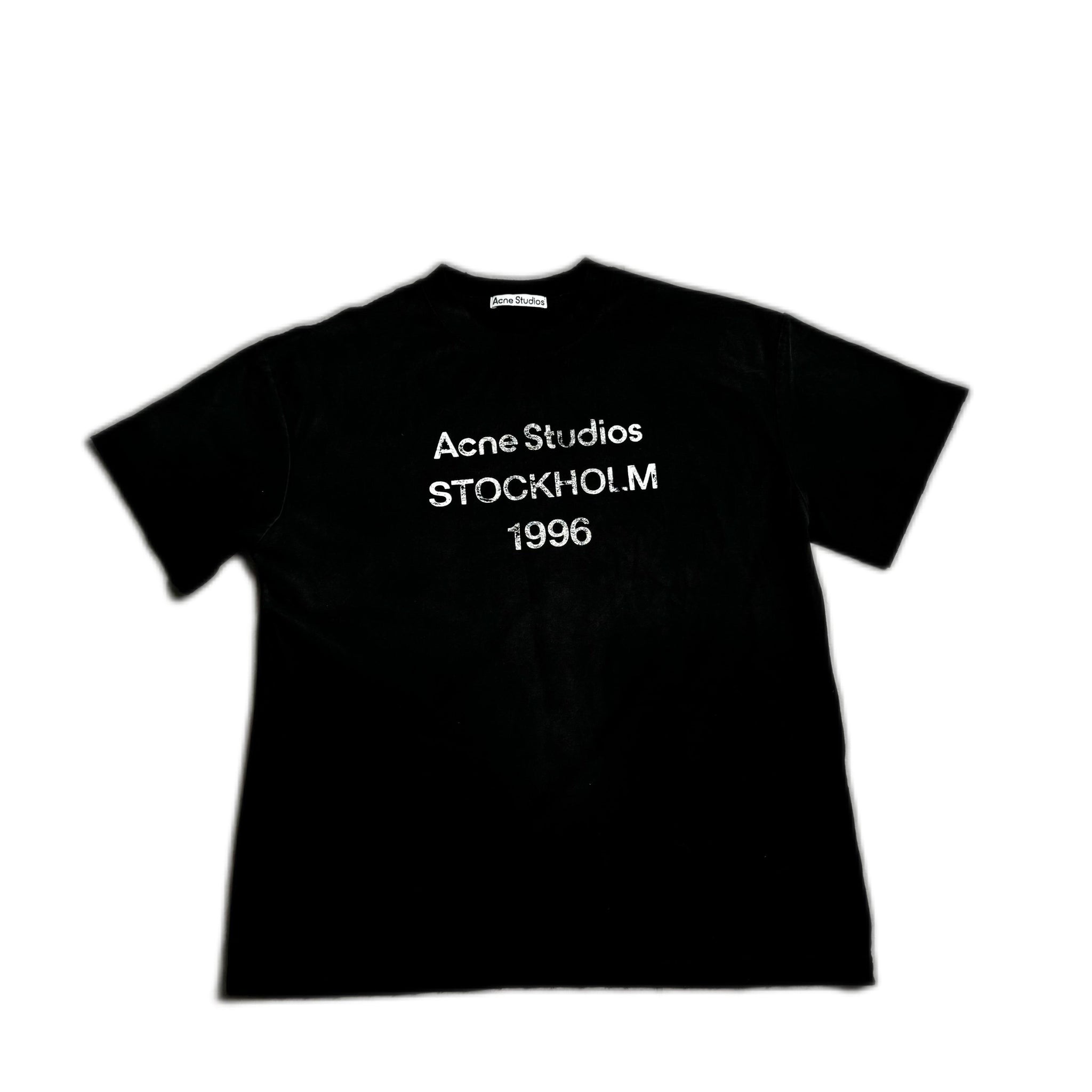 Black/ Grey Acne Studios Tee - M