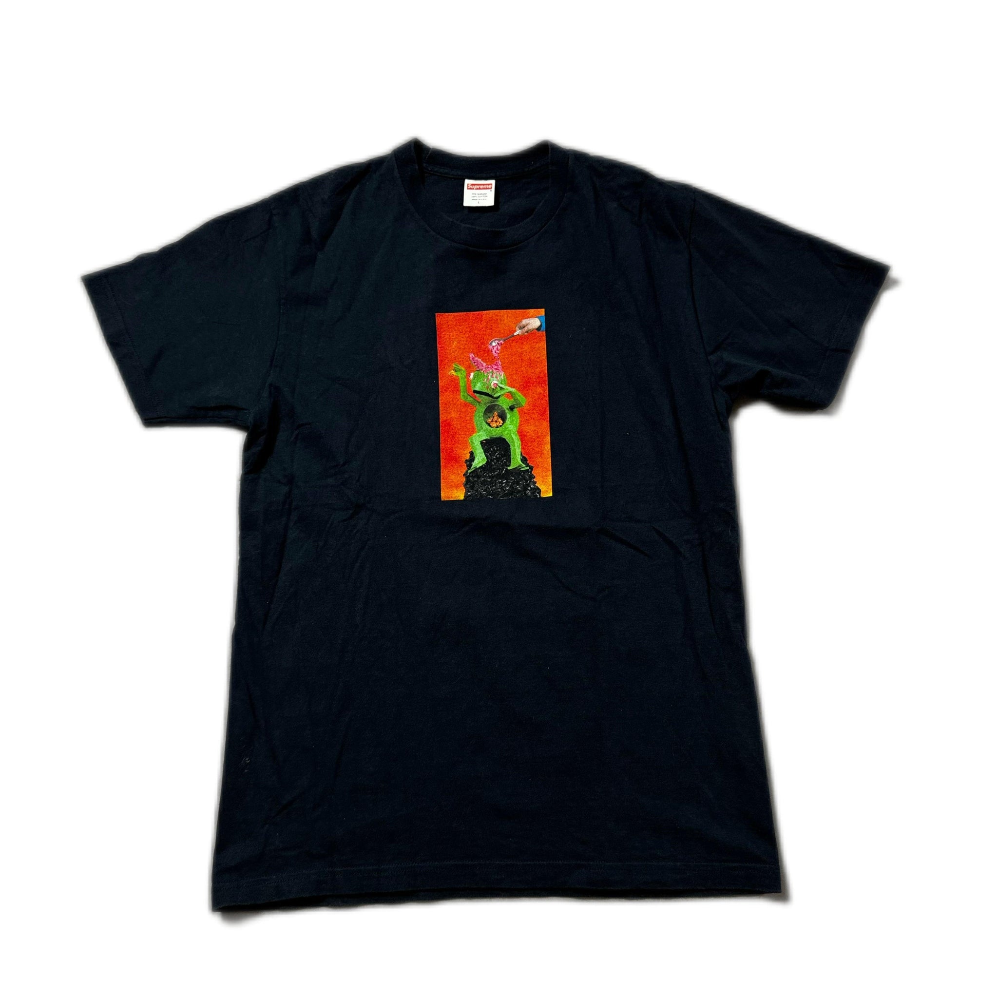 Black Supreme Tee - L