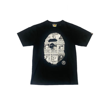 Black A Bathing Ape (BAPE) x One Piece Tee - M