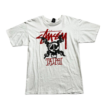 White Stussy Tee - M