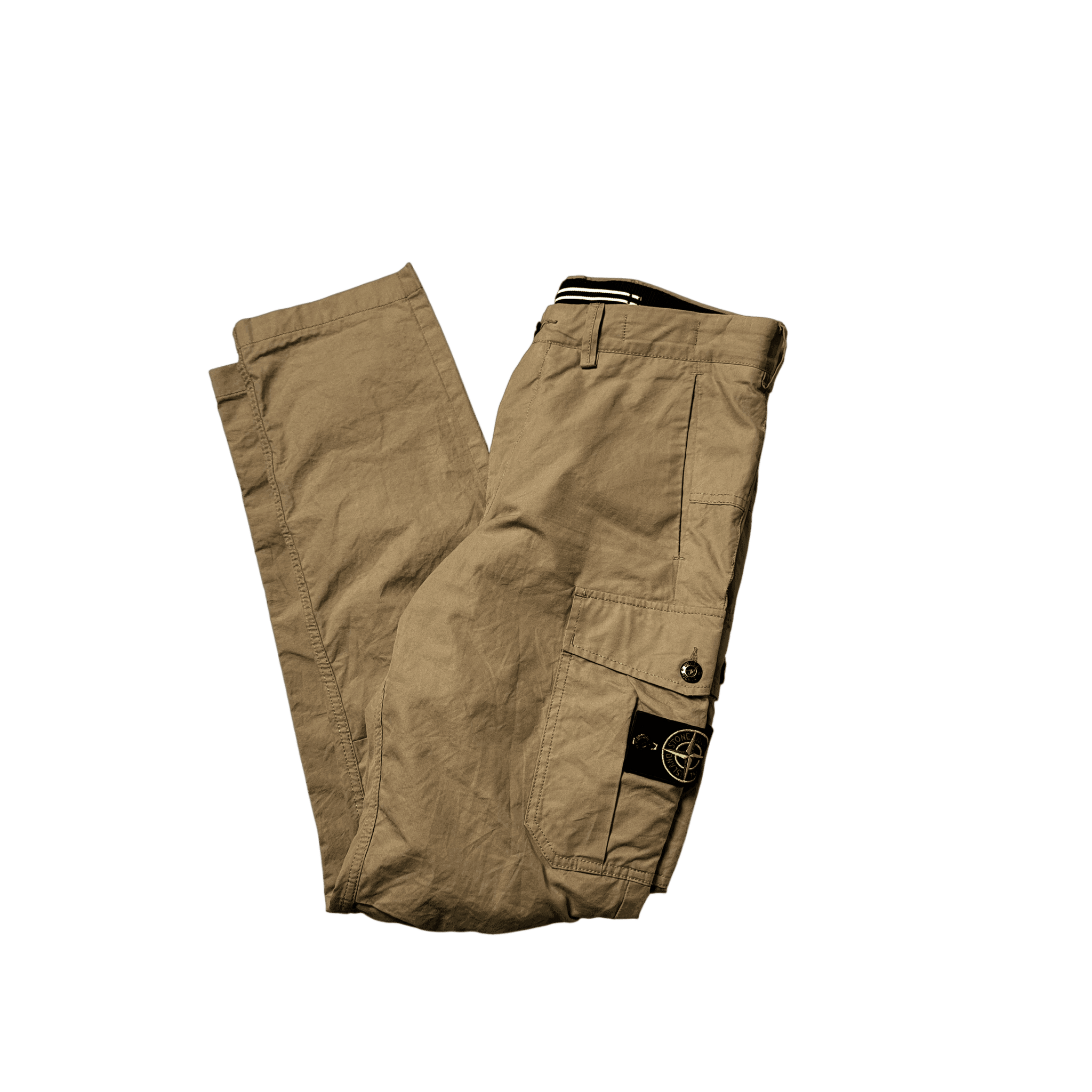 Beige Stone Island Cargos - 30