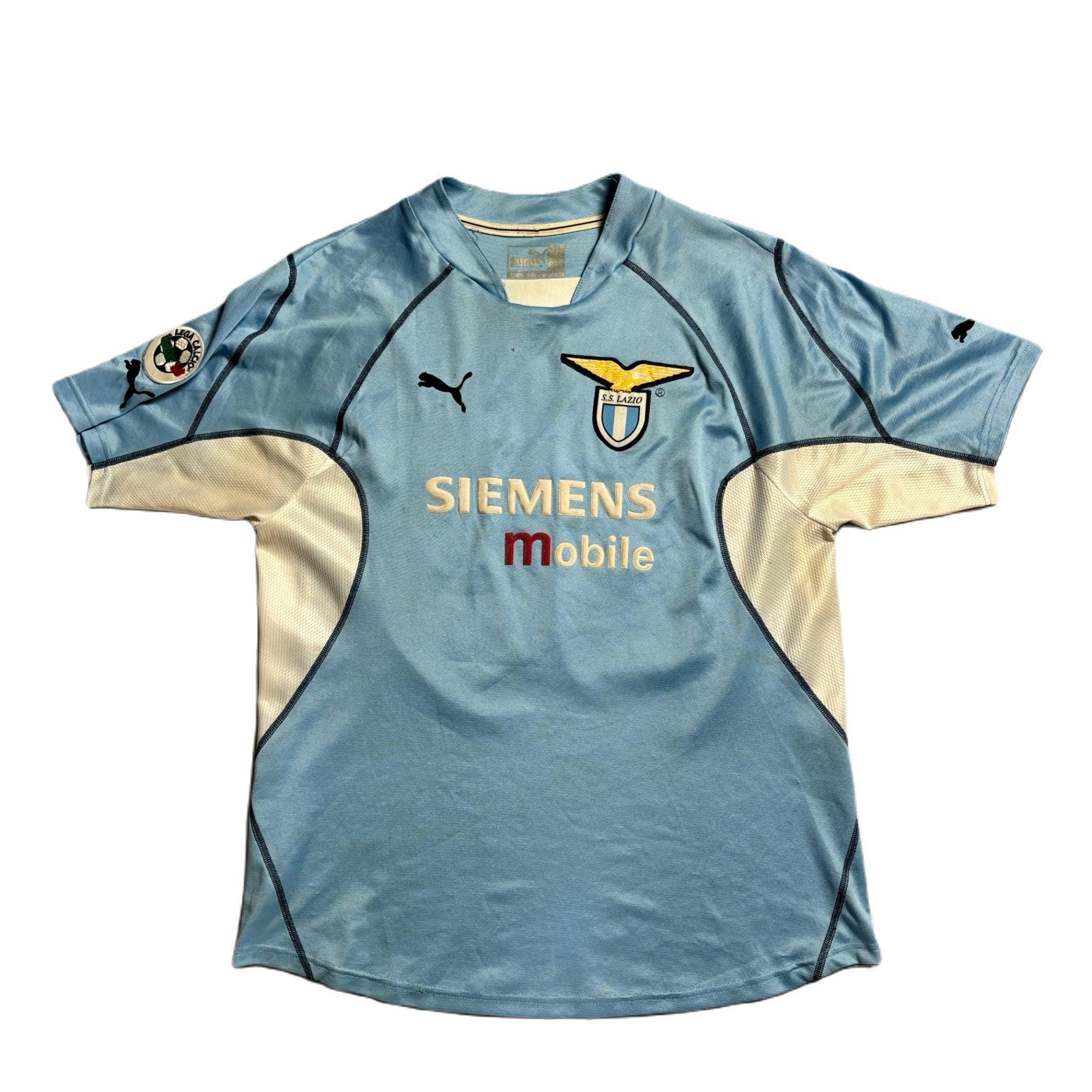 2001 - 02 Lazio Home 'De La Pena' Shirt - L