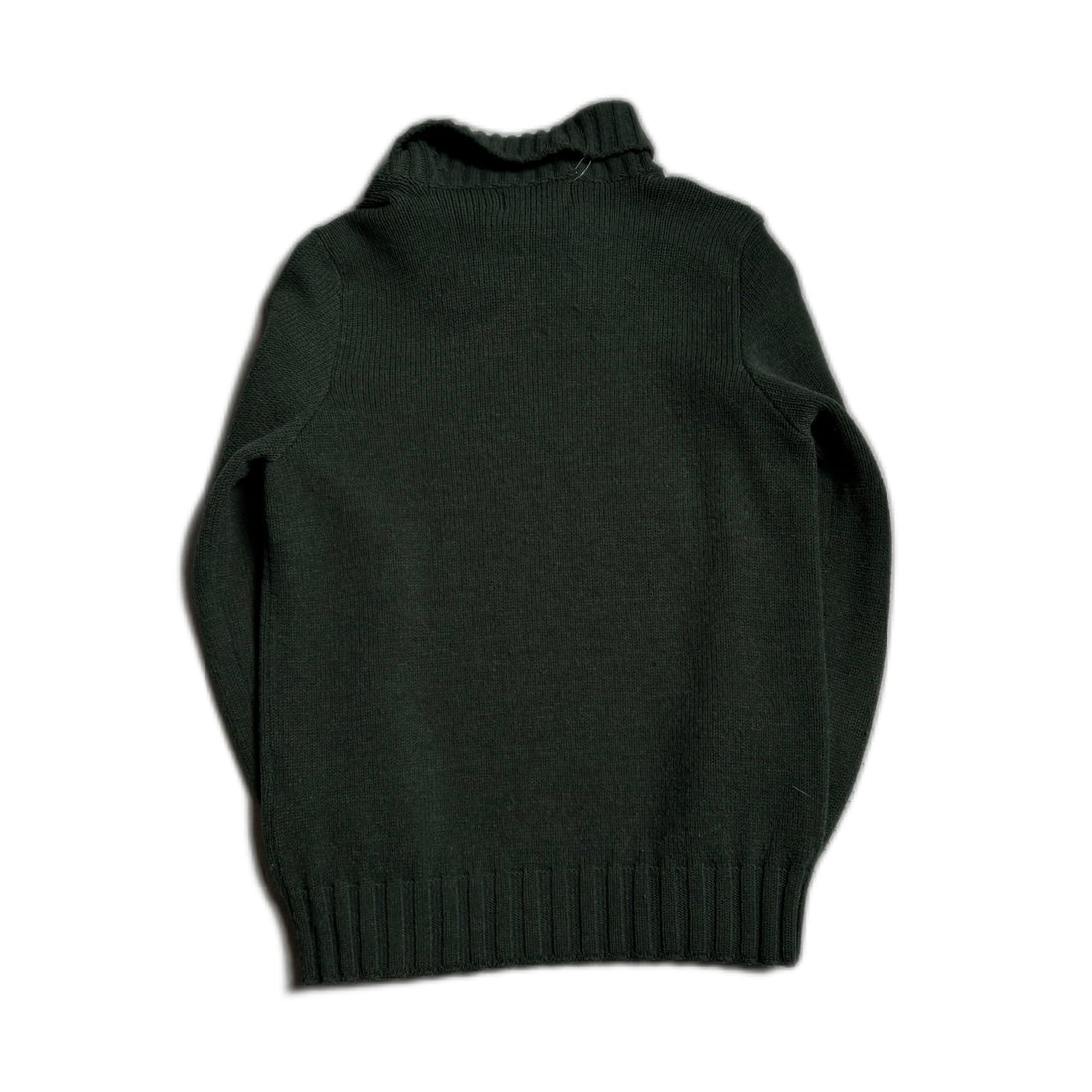 Vintage Green Stone Island Knitted Sweatshirt - L