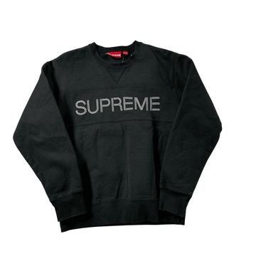 Black Supreme Sweatshirt - M