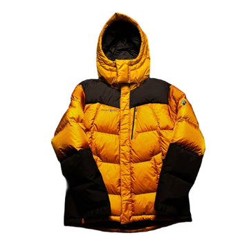 Yellow + Black Montbell Puffer Coat - M