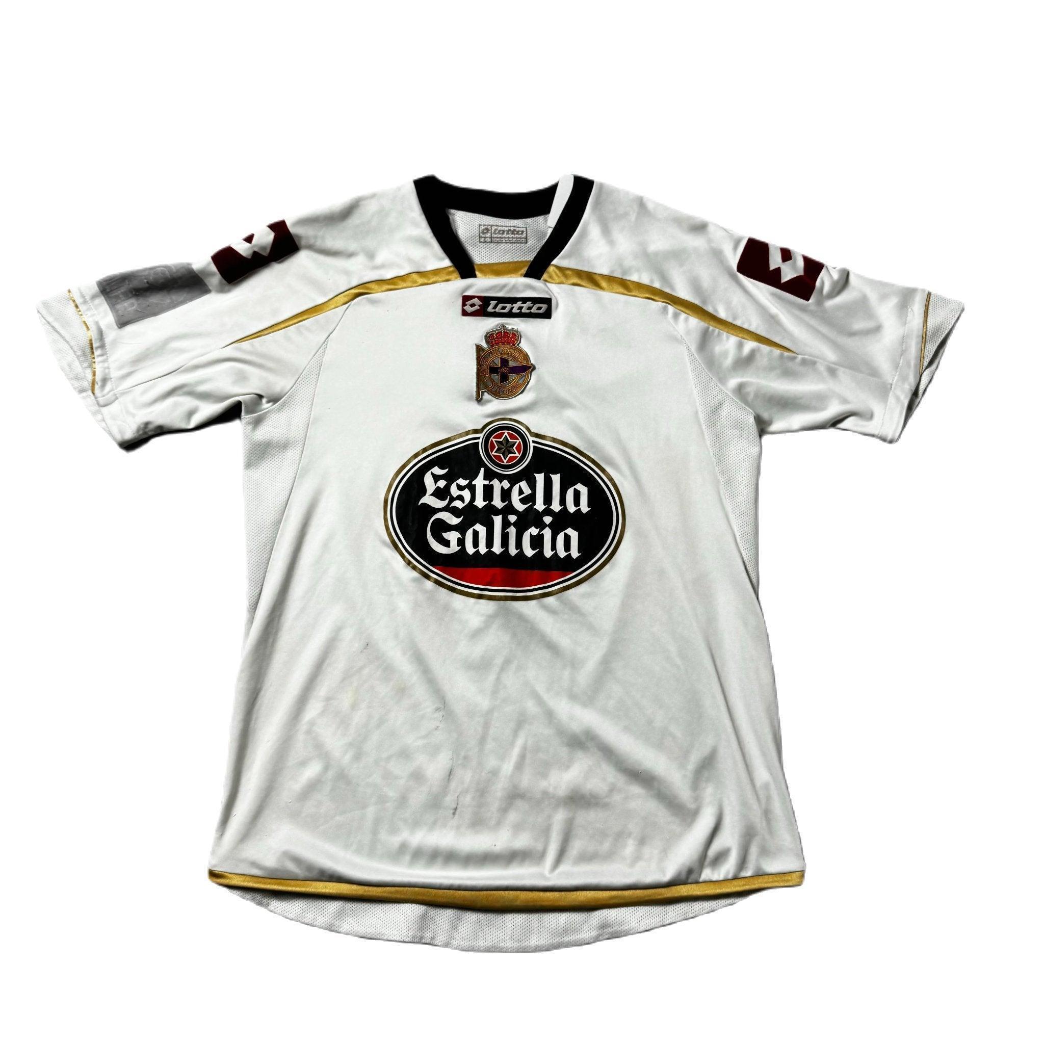 2009 - 10 Deportivo de La Coruna Home Shirt - M