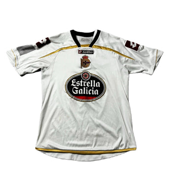 2009 - 10 Deportivo de La Coruna Home Shirt - M