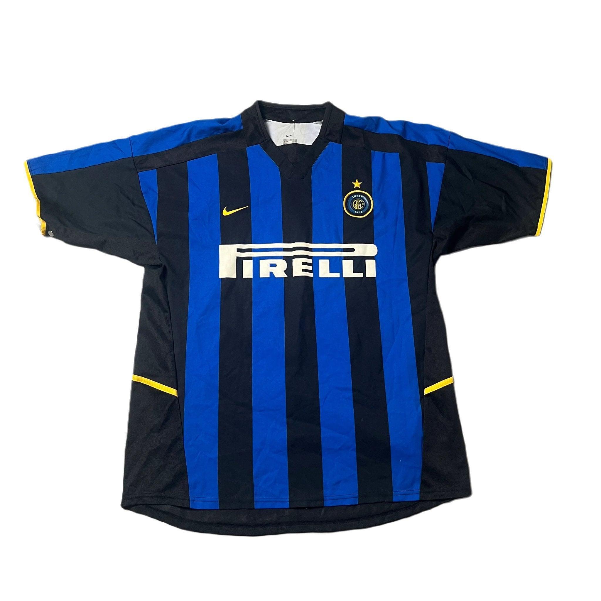 2002 - 03 Inter Milan Home Shirt - L