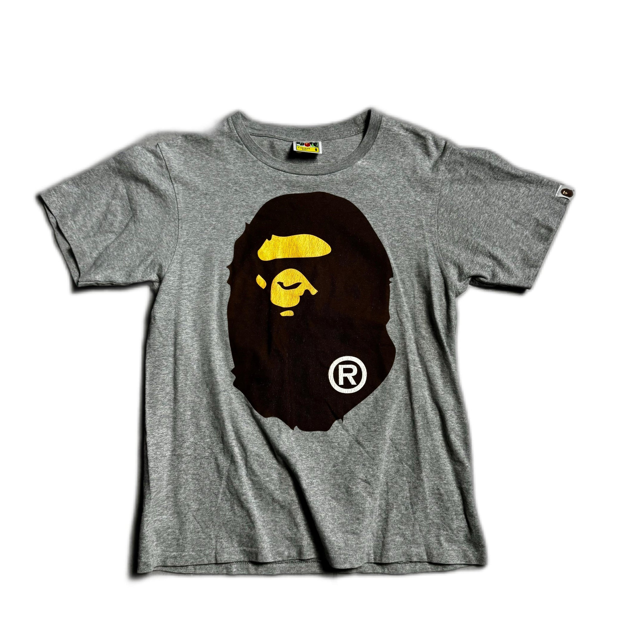 Grey A Bathing Ape (BAPE) Tee - S