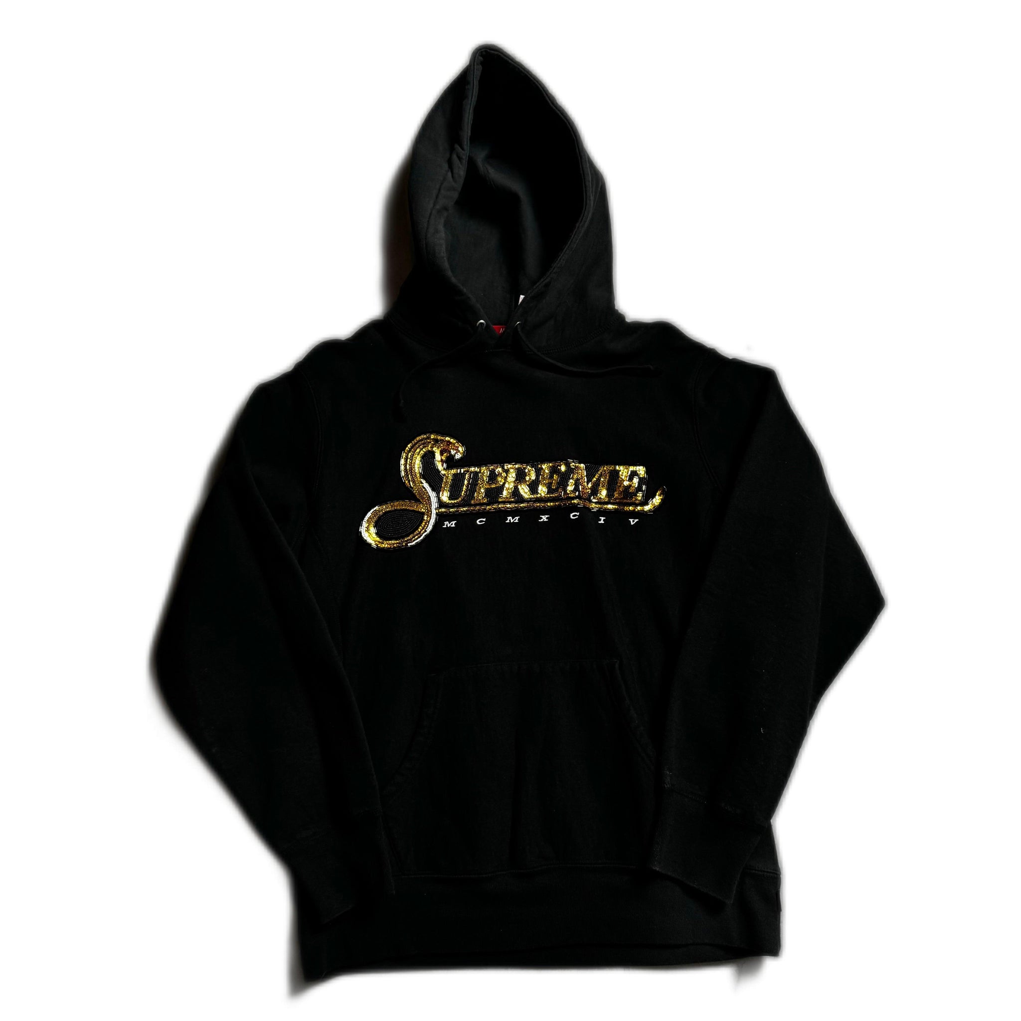 Black Supreme Hoodie - XL (Recommended Size - L)