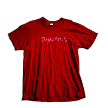 Red Supreme Tee - L