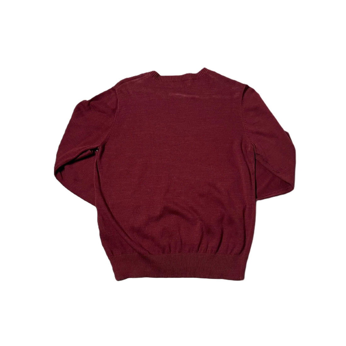 Burgundy A Bathing Ape (BAPE) Knitted Sweatshirt - M