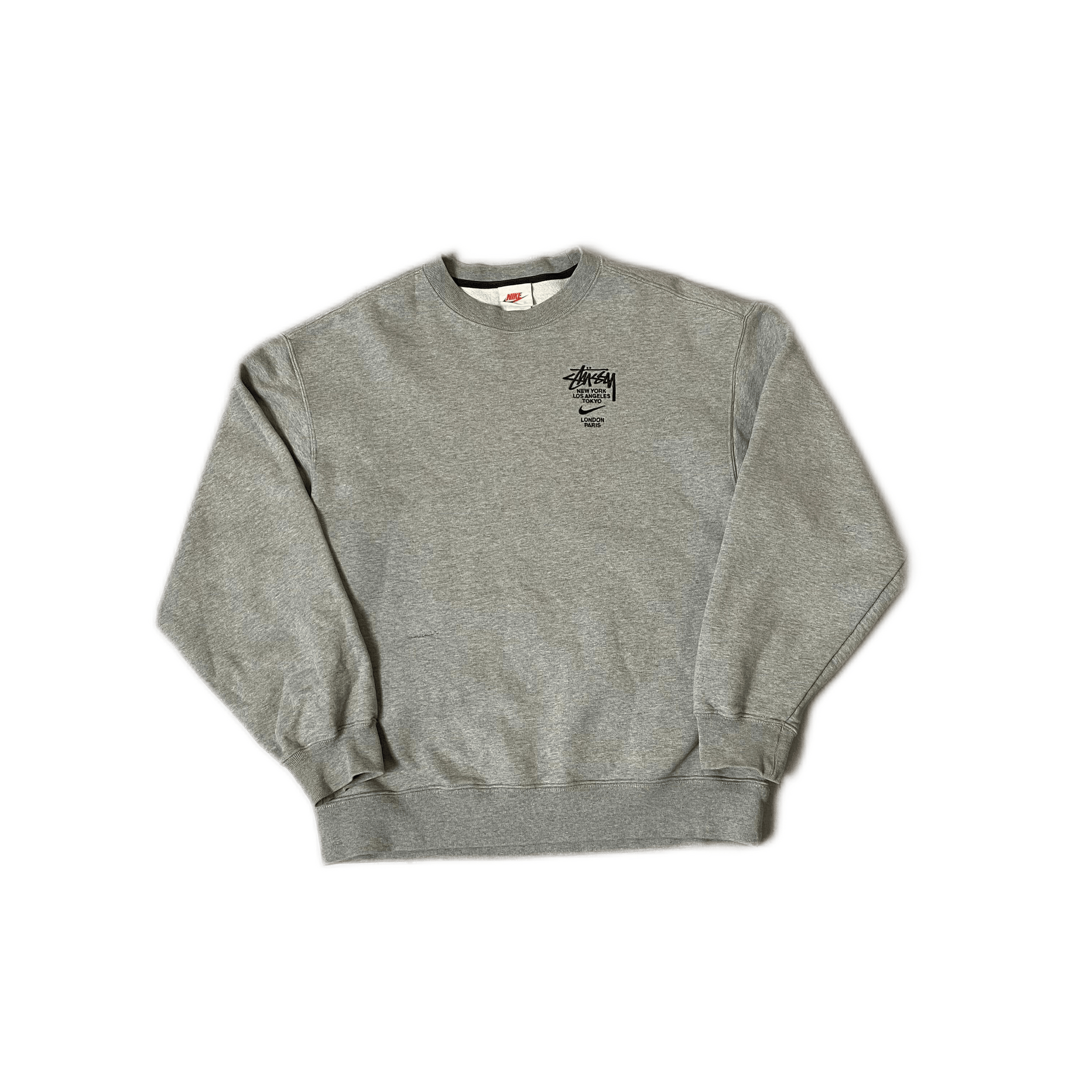 Grey Nike x Stussy Sweatshirt - S