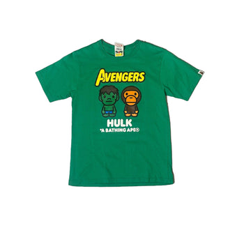 Green A Bathing Ape (BAPE) x Hulk Tee - S