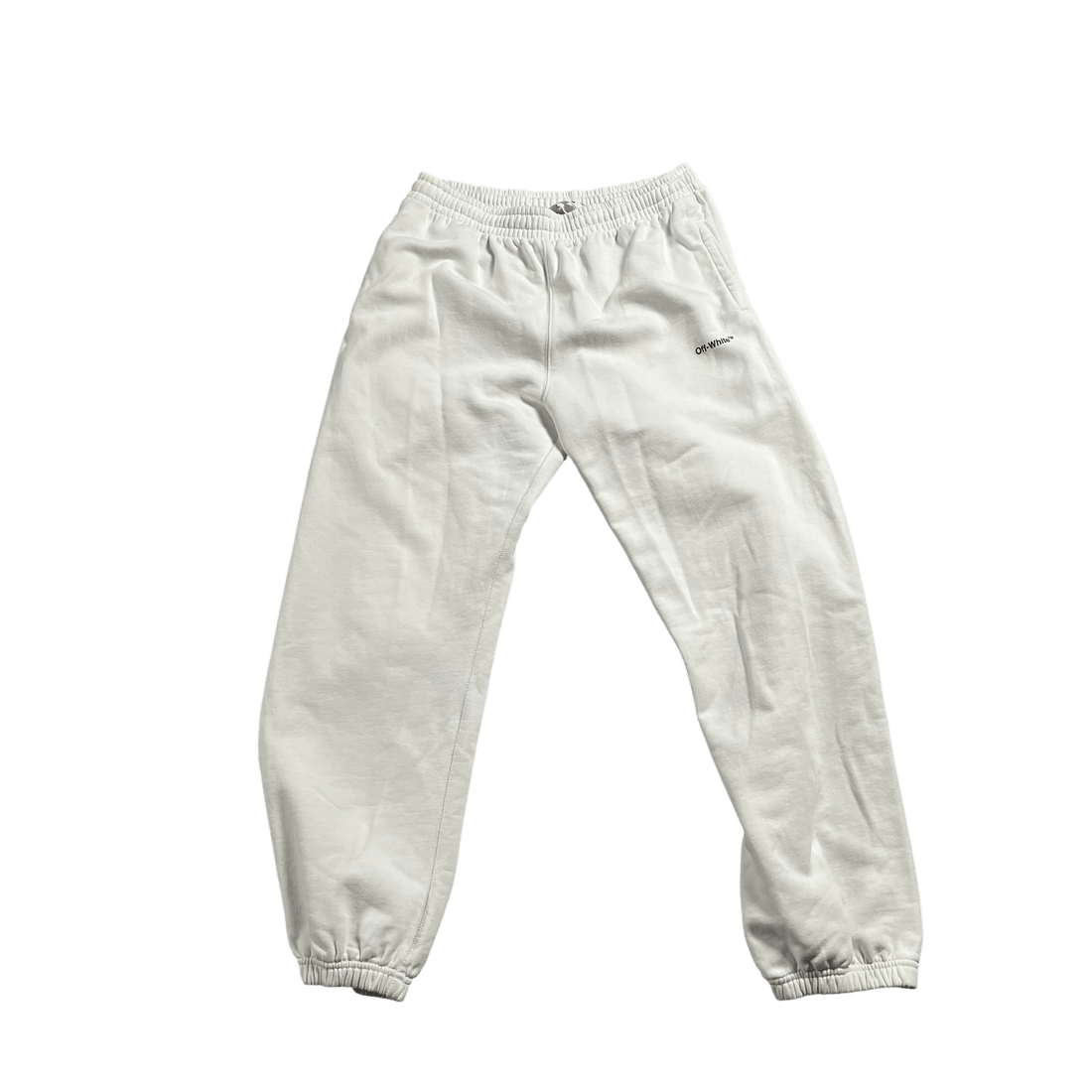 White Off-White Joggers - L