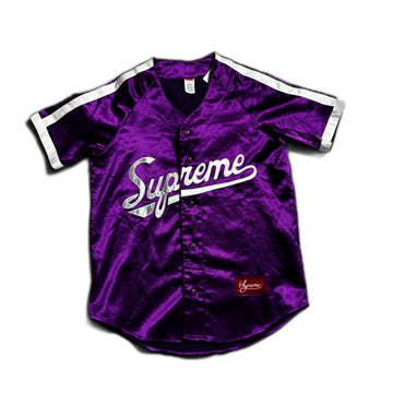 Purple Supreme Baseball Shirt - S